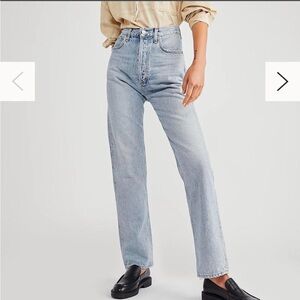 Agolde 90s high rise pinch waist